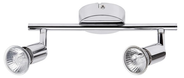 Rabalux Stropní bodové svítidlo Norton 2xGU10/50W/IP20, chrom