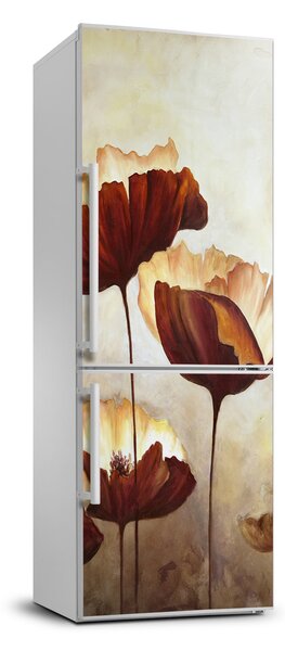 Samolepící nálepka fototapeta Polní mák FridgeStick-70x190-f-95025944