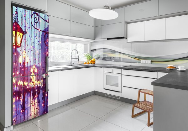 Tapeta nálepka na ledničku Světla ve městě FridgeStick-70x190-f-95655865