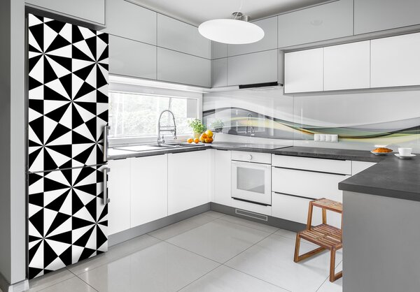 Nálepka tapeta na ledničku Gemetrické pozadí FridgeStick-70x190-f-95789916