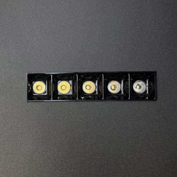 LED Stmívatelné stropní svítidlo LED/95W/230V 3000-6500K černá +dálkové ovládání
