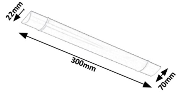 Rabalux LED svítidlo pod kuchyňskou linku Batten Light 10W | 800lm | 4000K | IP20 | 30cm
