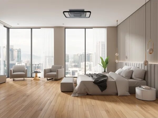 LED Stmívatelné stropní svítidlo LED/110W/230V 3000-6500K bílá +dálkové ovládání