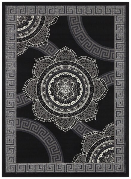 Mujkoberec Original Kusový orientální koberec Mujkoberec Original 104306 Black - 120x160 cm