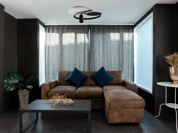 LED Stmívatelné svítidlo LED/65W/230V 3000-6500K bílá/černá + dálkové ovládání