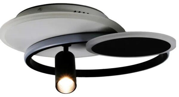 LED Stmívatelné svítidlo LED/65W/230V 3000-6500K bílá/černá + dálkové ovládání