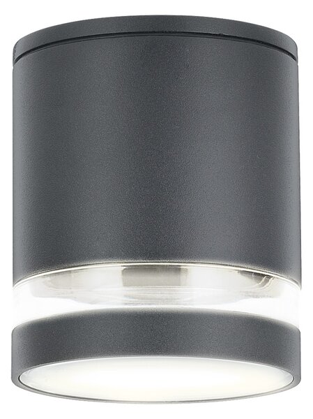 Rabalux Venkovní stropní přisazené svítidlo Zombor 1x35W | GU10 | IP54 - antracit 7817