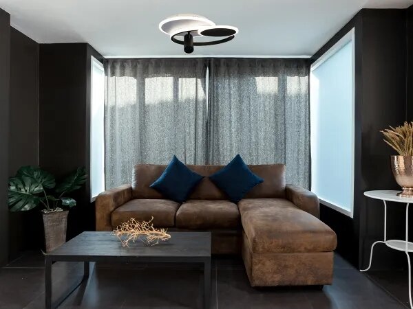 LED Stmívatelné svítidlo LED/65W/230V 3000-6500K bílá/černá + dálkové ovládání