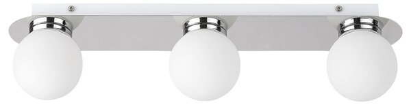 Rabalux Přisazené svítidlo do koupelny Becca 3x28W | G9 | IP44 - chrom