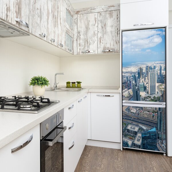 Samolepící nálepka na ledničku Mrakodrapy FridgeStick-70x190-f-97042668