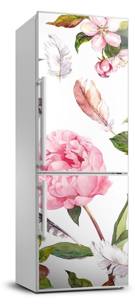 Fototapeta na ledničku Květinový vzor FridgeStick-70x190-f-96983383