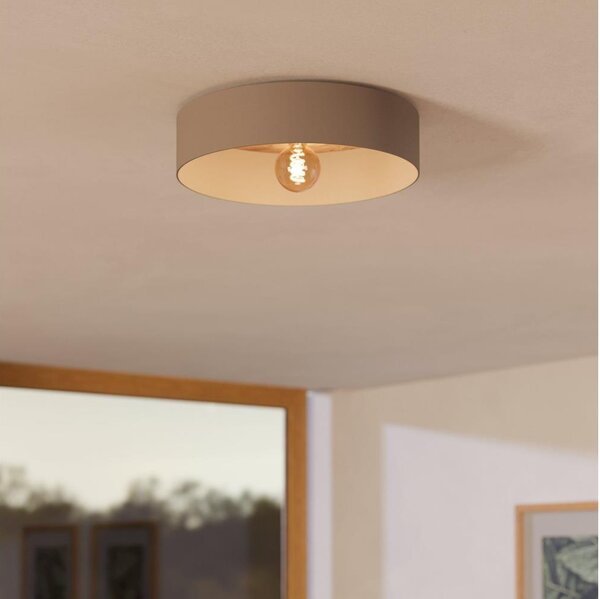 Eglo 900838 - Stropní svítidlo DUAIA 1xE27/40W/230V hnědá