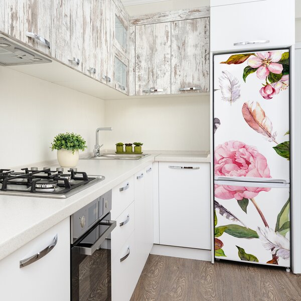 Fototapeta na ledničku Květinový vzor FridgeStick-70x190-f-96983383