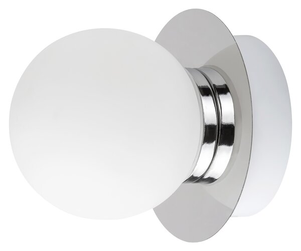 Rabalux Přisazené svítidlo do koupelny Becca 1x28W | G9 | IP44 - chrom