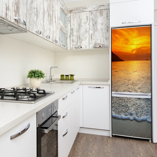 Nálepka tapeta na ledničku Západ slunce FridgeStick-70x190-f-97995760