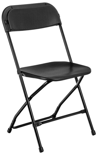 Rozkládací židle SIMPLO BLACK černá