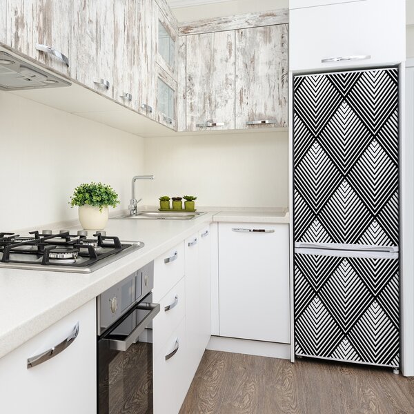 Nálepka tapeta na ledničku Gemetrické pozadí FridgeStick-70x190-f-98378339