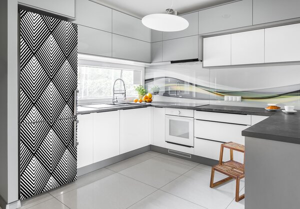 Nálepka tapeta na ledničku Gemetrické pozadí FridgeStick-70x190-f-98378339