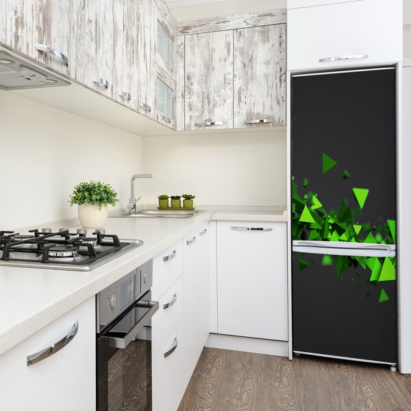 Nálepka na ledničku Geometrická vlna FridgeStick-70x190-f-98200127