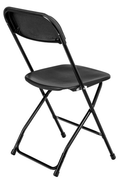 Rozkládací židle SIMPLO BLACK černá