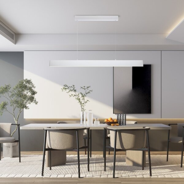 Brilagi - LED Stmív. lustr na lanku SLIMLINE LED/40W/230V 3000-6000K bílá + DO