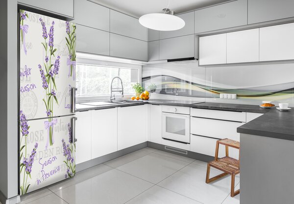 Nálepka fototapeta na ledničku Levandule FridgeStick-70x190-f-98906827
