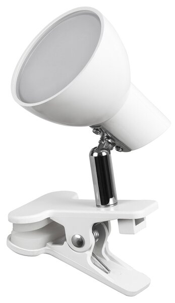 Rabalux NOAH LED lampička s klipem 5W | 360lm | 3000K - bílá