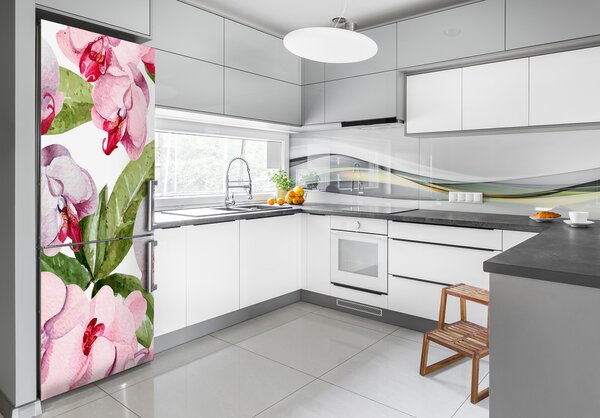 Nálepka fototapeta na ledničku Orchidej FridgeStick-70x190-f-98952398