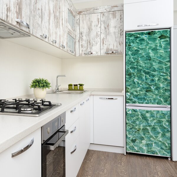 Nálepka tapeta na ledničku Průzračná voda FridgeStick-70x190-f-99348039
