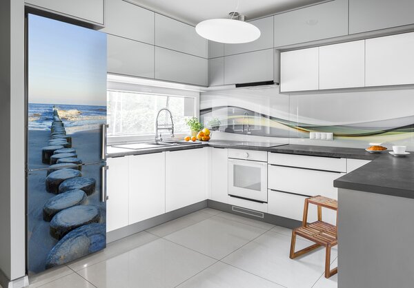 Foto nálepka skin lednička Vlnolam FridgeStick-70x190-f-99283393