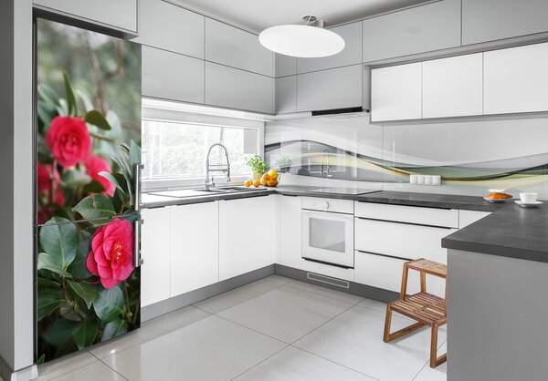 Nálepka fototapeta na ledničku Kamélie FridgeStick-70x190-f-99414175