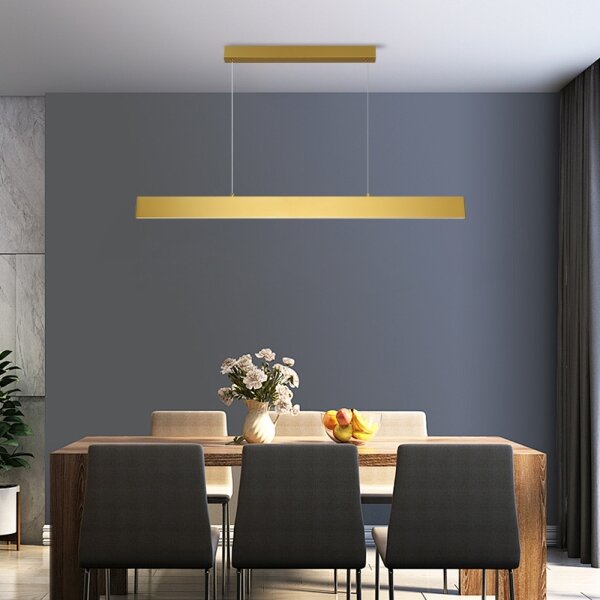 Brilagi - LED Stmív. lustr na lanku SLIMLINE LED/40W/230V 3000-6000K zlatá + DO