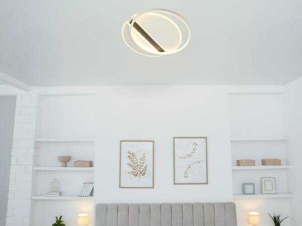 LED Stmívatelné stropní svítidlo LED/80W/230V 3000-6500K bílá + dálkové ovládání