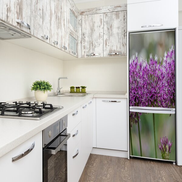 Nálepka fototapeta Květy česneku FridgeStick-70x190-f-99551256