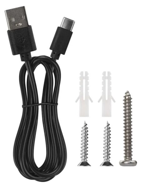 LED Stmívatelná nabíjecí stolní lampa 4v1 LED/6W/3,7V 3000K/4000K/6500K černá