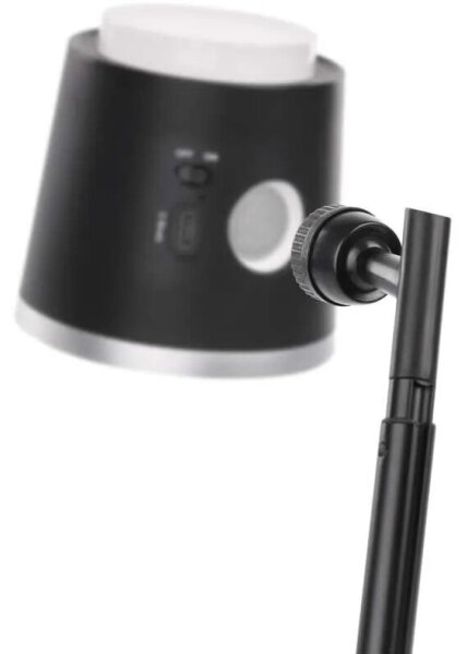 LED Stmívatelná nabíjecí stolní lampa 4v1 LED/6W/3,7V 3000K/4000K/6500K černá