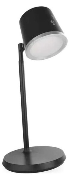 LED Stmívatelná nabíjecí stolní lampa 4v1 LED/6W/3,7V 3000K/4000K/6500K černá