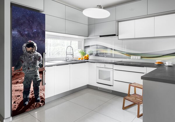Samolepící nálepka na ledničku Kosmonaut FridgeStick-70x190-f-99633895