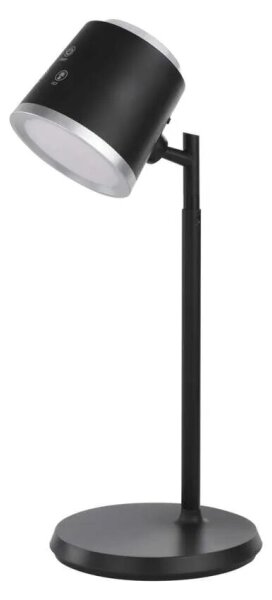 LED Stmívatelná nabíjecí stolní lampa 4v1 LED/6W/3,7V 3000K/4000K/6500K černá