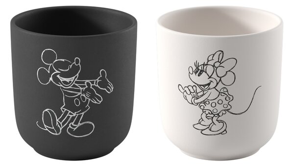 Villeroy&Boch Villeroy & Boch Manufacture Rock - Mickey Mouse Coffee hrnek, 2 kusy