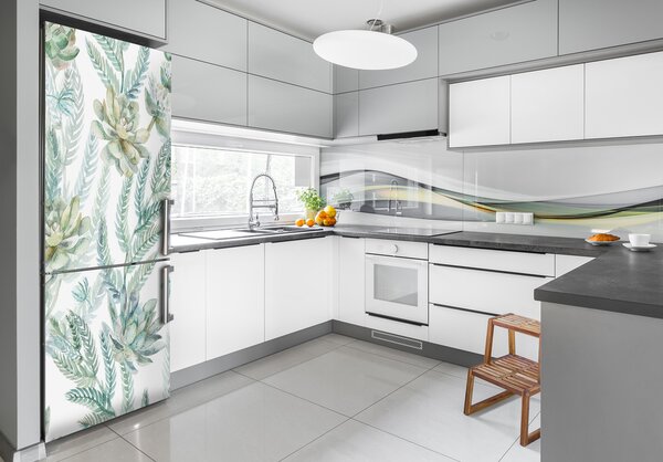 Fototapeta na ledničku Květinový vzor FridgeStick-70x190-f-99874675