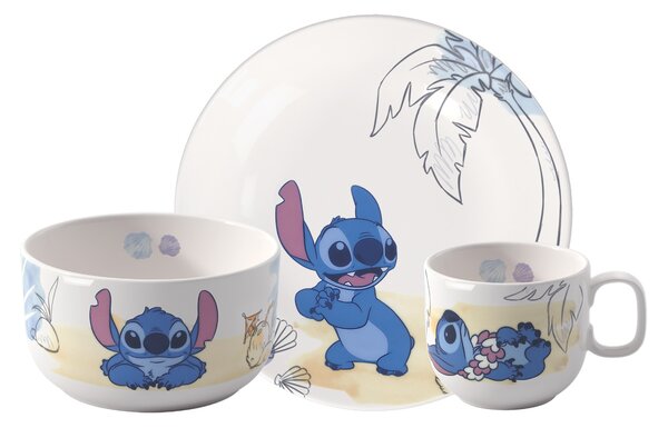 Villeroy&Boch Villeroy & Boch Disney Stitch dětské nádobí, sada 3 kusy