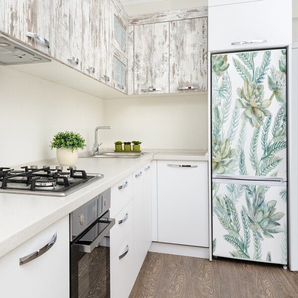 Fototapeta na ledničku Květinový vzor FridgeStick-70x190-f-99874675