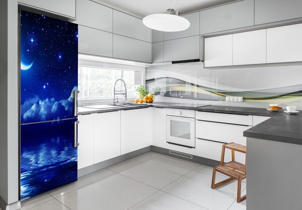Samolepící nálepka na ledničku Nebe noc FridgeStick-70x190-f-99768132