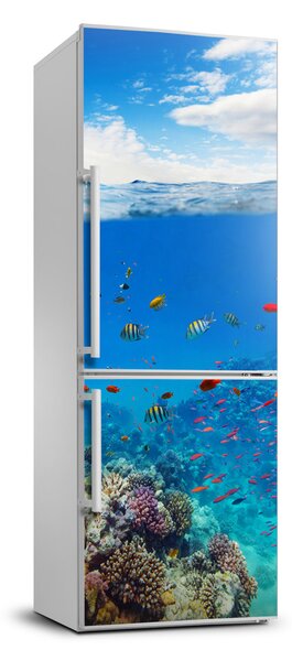 Nálepka tapeta na ledničku Korálový útes FridgeStick-70x190-f-99741129