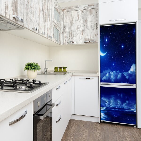 Samolepící nálepka na ledničku Nebe noc FridgeStick-70x190-f-99768132