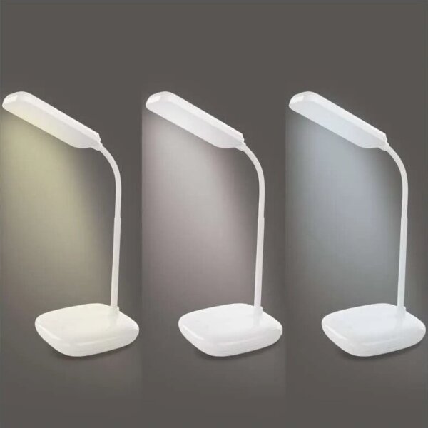 LED Stmívatelná flexibilní stolní lampa LED/12W/230V 3000K/4000K/6500K bílá