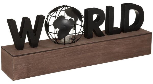 Atmosphera - LED Dekorace WORLD LED/2xAAA