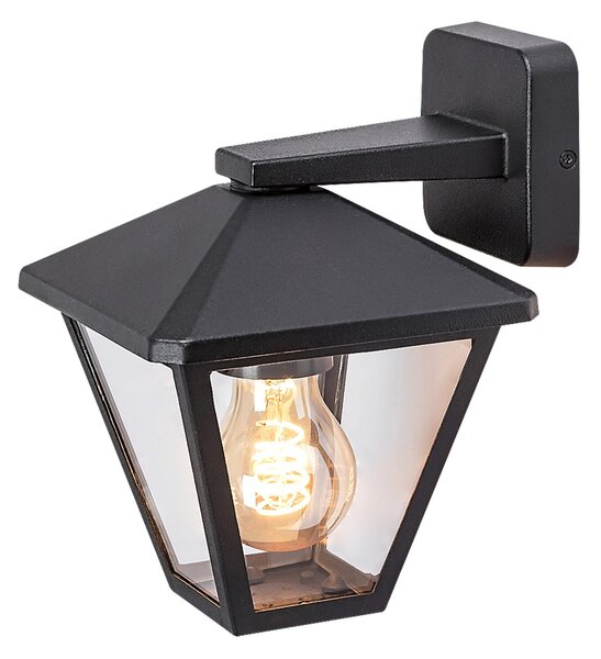 Rabalux Venkovní nástěnné svítidlo PARAVENTO max. 1x40W | E27 | IP44 - černá