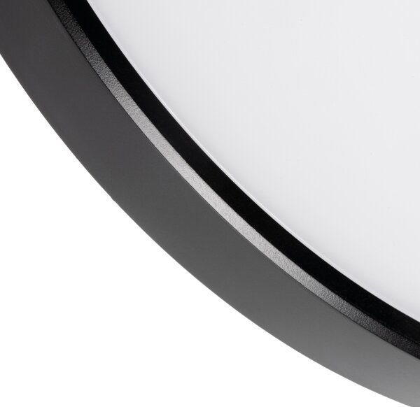 Kanlux 38610 - LED Stmívat. svítidlo PLAFON LED/20W/230V 3000-6500K Wi-Fi černá